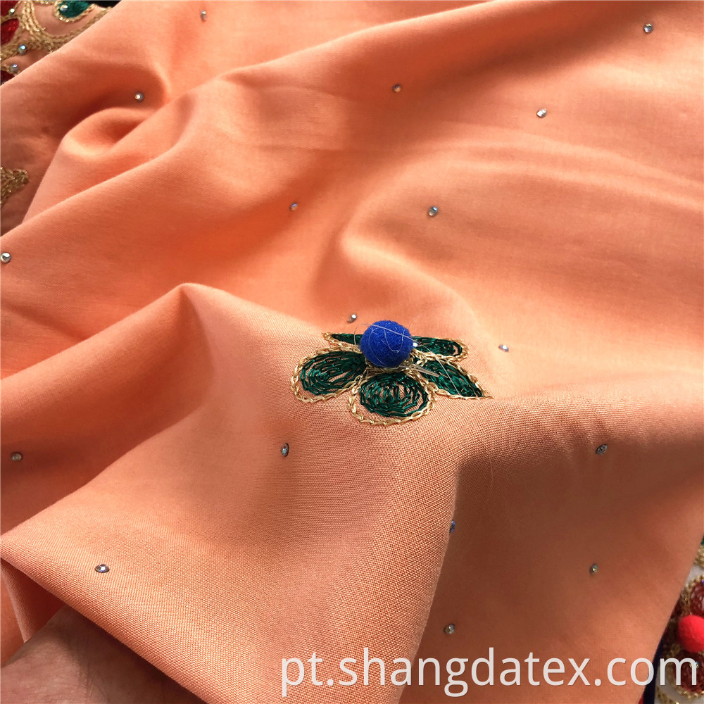 Nice Rayon Challie With Embroidery